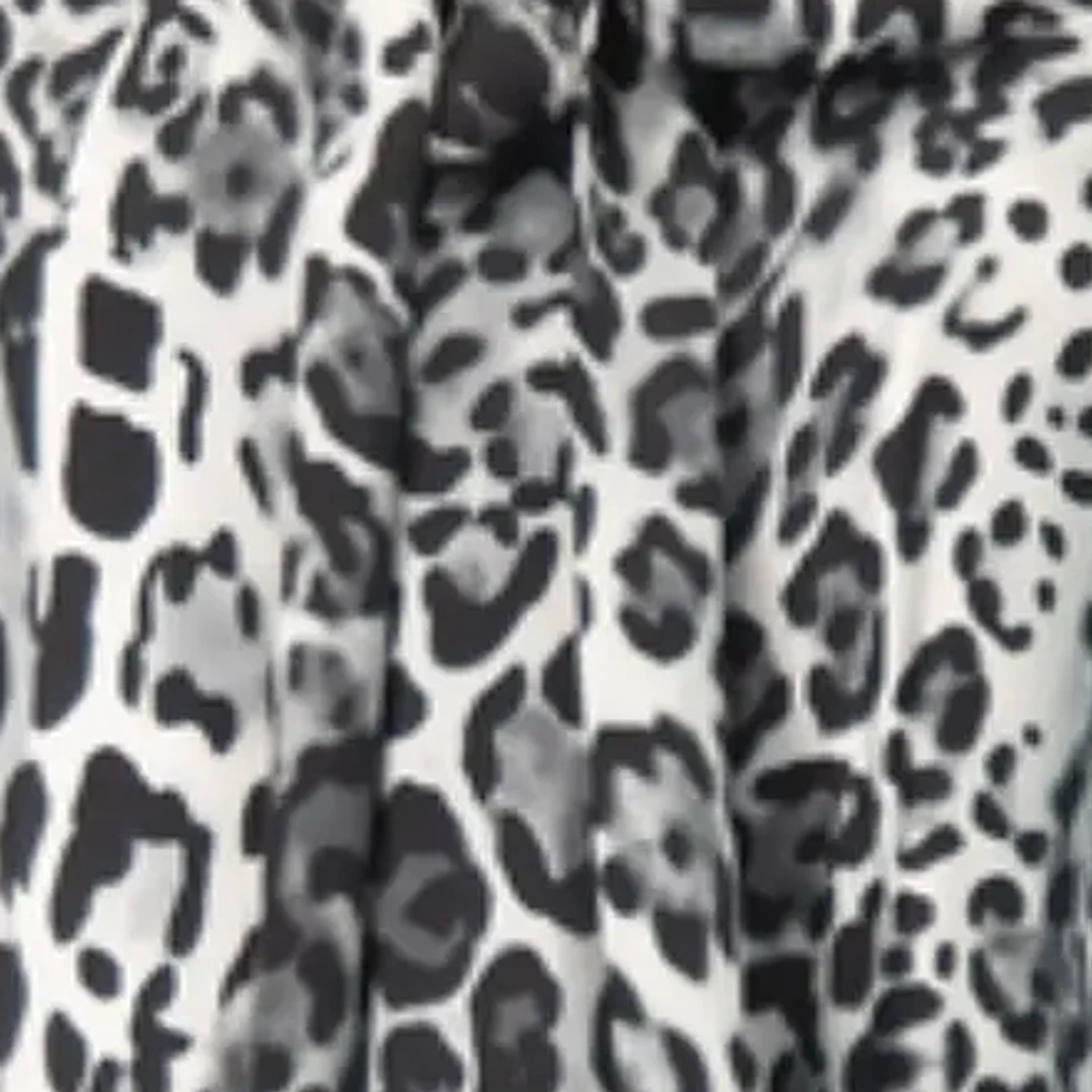 Muestra circular de estampado felino