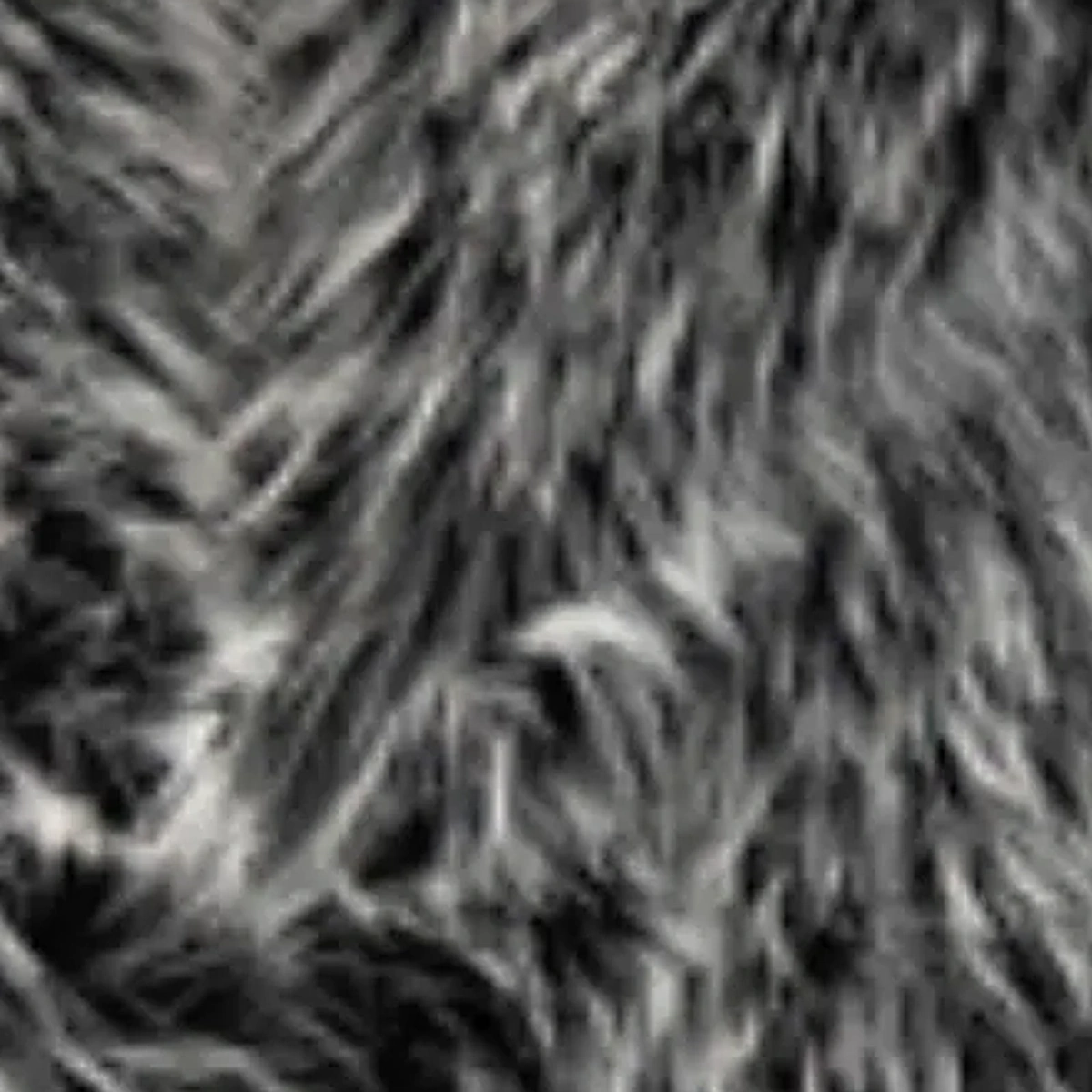 Muestra circular de textura vellosa